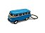 Miniatura Chaveiro Volkswagen Kombi Azul Metal 1:64 - Imagem 6