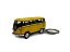 Miniatura Chaveiro Volkswagen Kombi Amarelo Metal 1:64 - Imagem 1