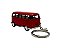 Miniatura Chaveiro Volkswagen Kombi Vermelho Metal 1:64 - Imagem 4