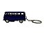 Miniatura Chaveiro Volkswagen Kombi Azul Metal 1:64 - Imagem 7