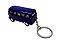 Miniatura Chaveiro Volkswagen Kombi Azul Metal 1:64 - Imagem 5