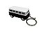 Miniatura Chaveiro Volkswagen Kombi Bordô Metal 1:64 - Imagem 5