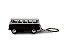 Miniatura Chaveiro Volkswagen Kombi Bordô Metal 1:64 - Imagem 7