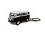 Miniatura Chaveiro Volkswagen Kombi Bordô Metal 1:64 - Imagem 1