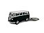 Miniatura Chaveiro Volkswagen Kombi Verde Metal 1:64 - Imagem 1