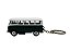 Miniatura Chaveiro Volkswagen Kombi Verde Metal 1:64 - Imagem 7