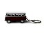 Miniatura Chaveiro Volkswagen Kombi Vermelho Metal 1:64 - Imagem 7