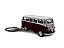 Miniatura Chaveiro Volkswagen Kombi Vermelho Metal 1:64 - Imagem 2