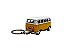 Miniatura Chaveiro Volkswagen Kombi Amarelo Metal 1:64 - Imagem 3