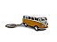 Miniatura Chaveiro Volkswagen Kombi Amarelo Metal 1:64 - Imagem 2