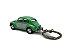 Miniatura Chaveiro Volkswagen Fusca Verde Metal 1:64 - Imagem 4