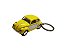Miniatura Chaveiro Volkswagen Fusca Amarelo Metal 1:64 - Imagem 6