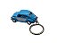 Miniatura Chaveiro Volkswagen Fusca Azul Metal 1:64 - Imagem 5