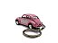 Miniatura Chaveiro Volkswagen Fusca Rosa Metal 1:64 - Imagem 4