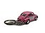 Miniatura Chaveiro Volkswagen Fusca Rosa Metal 1:64 - Imagem 3