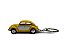 Miniatura Chaveiro Volkswagen Fusca Amarelo Metal 1:64 - Imagem 7