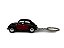 Miniatura Chaveiro Volkswagen Fusca Preto Metal 1:64 - Imagem 7
