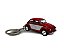 Miniatura Chaveiro Volkswagen Fusca Vermelho Metal 1:64 - Imagem 2
