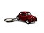 Miniatura Chaveiro Volkswagen Fusca Vermelho Metal 1:64 - Imagem 2