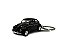 Miniatura Chaveiro Volkswagen Fusca Preto Metal 1:64 - Imagem 1