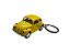 Miniatura Chaveiro Volkswagen Fusca Amarelo Metal 1:64 - Imagem 6