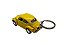 Miniatura Chaveiro Volkswagen Fusca Amarelo Metal 1:64 - Imagem 5
