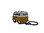 Miniatura Chaveiro Volkswagen Kombi Summer Amarelo 1:64 - Imagem 4