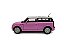 Miniatura Mini Cooper Rosa Acende Luz e Som Metal 1:28 - Imagem 9