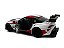 Miniatura Toyota GR Supra Racing Branco Metal 1:36 - Imagem 5