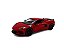 Miniatura Chevrolet Corvette C8 Vermelho Metal 1:36 - Imagem 1