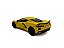 Miniatura Chevrolet Corvette C8 Amarelo Metal 1:36 - Imagem 4