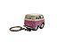 Miniatura Chaveiro Volkswagen Kombi Rosa Metal 1:64 - Imagem 3