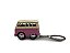 Miniatura Chaveiro Volkswagen Kombi Rosa Metal 1:64 - Imagem 7