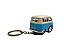 Miniatura Chaveiro Volkswagen Kombi Azul Metal 1:64 - Imagem 3