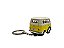 Miniatura Chaveiro Volkswagen Kombi Amarelo Metal 1:64 - Imagem 3
