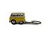 Miniatura Chaveiro Volkswagen Kombi Amarelo Metal 1:64 - Imagem 7