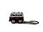 Miniatura Chaveiro Volkswagen Kombi Summer Vermelho 1:64 - Imagem 7