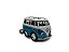 Miniatura Chaveiro Volkswagen Kombi Summer Azul Metal 1:64 - Imagem 2