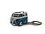 Miniatura Chaveiro Volkswagen Kombi Summer Azul Metal 1:64 - Imagem 1