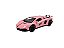 Miniatura Lamborghini LP780-4 SVJ Rosa Acende Luz e Som 1:32 - Imagem 1