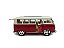 Miniatura Volkswagen Kombi Vermelho Welly Metal 1:24 - Imagem 6
