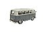 Miniatura Volkswagen Kombi Cinza Welly Metal 1:24 - Imagem 3