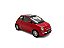 Miniatura Fiat 500 Vermelho Welly Metal 1:34 - Imagem 2