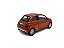 Miniatura Fiat 500 Marrom Welly Metal 1:34 - Imagem 3