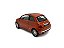Miniatura Fiat 500 Marrom Welly Metal 1:34 - Imagem 4