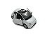 Miniatura Fiat 500 Branco Welly Metal 1:34 - Imagem 7