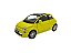 Miniatura Fiat 500 Amarelo Welly Metal 1:34 - Imagem 1