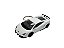 Miniatura Chaveiro Lamborghini Gallardo Branco Metal 1:64 - Imagem 6