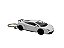 Miniatura Chaveiro Lamborghini Gallardo Branco Metal 1:64 - Imagem 2