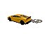 Miniatura Chaveiro Lamborghini Gallardo Amarelo Metal 1:64 - Imagem 4